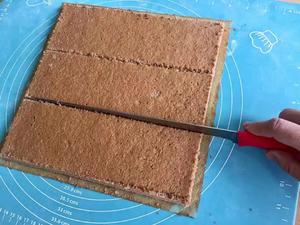 巧克力酸奶草莓夹心蛋糕的做法 步骤13
