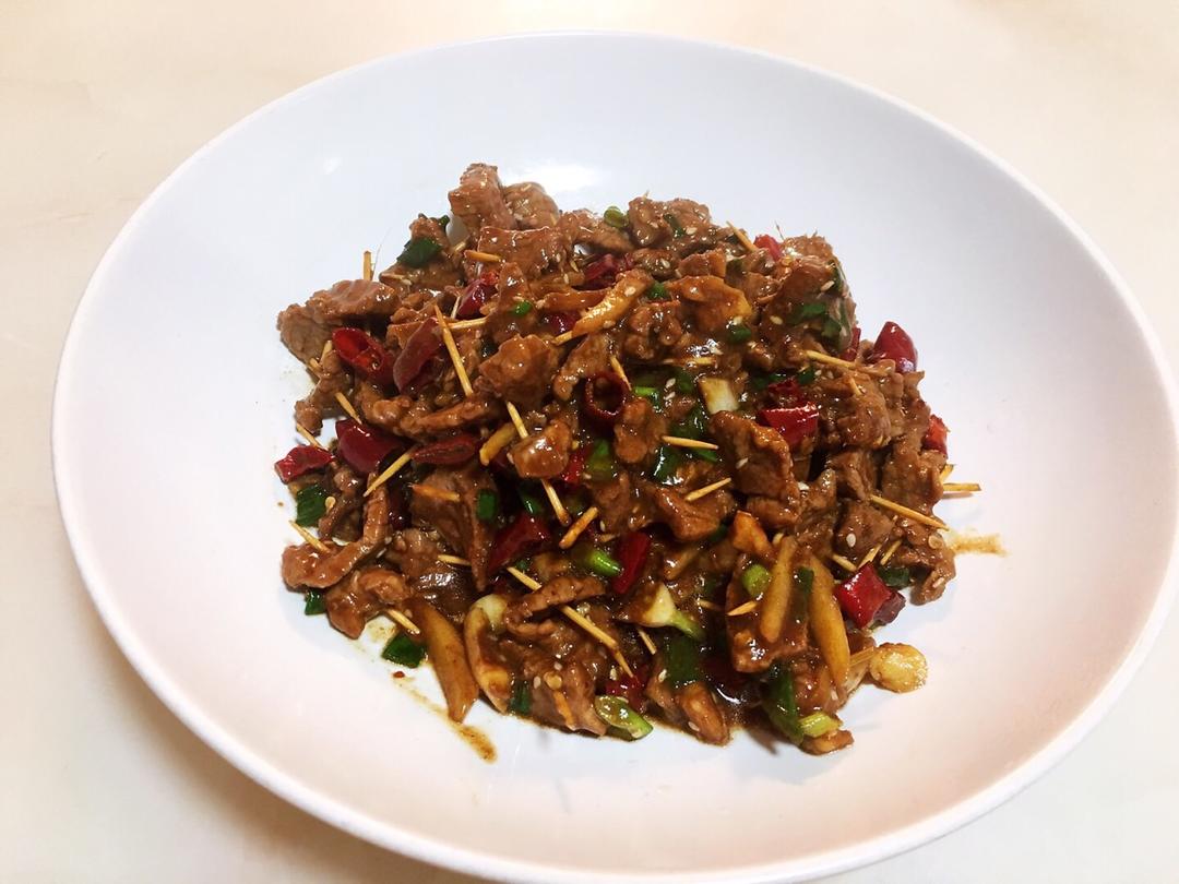 牙签牛肉 道地湖南味