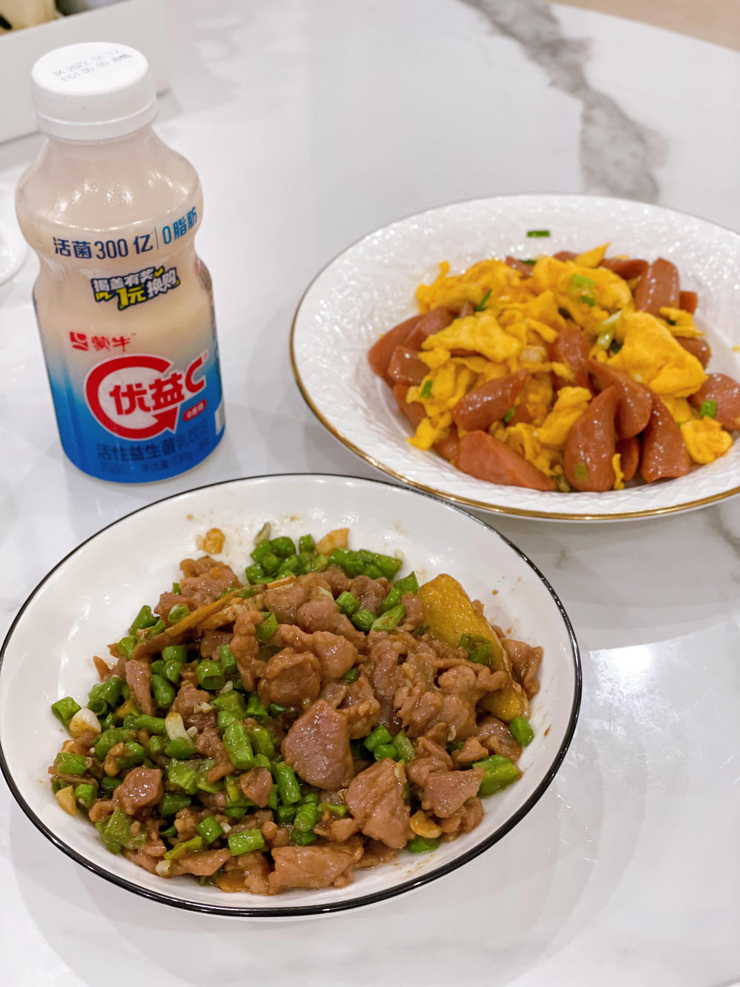 豆角炒牛肉