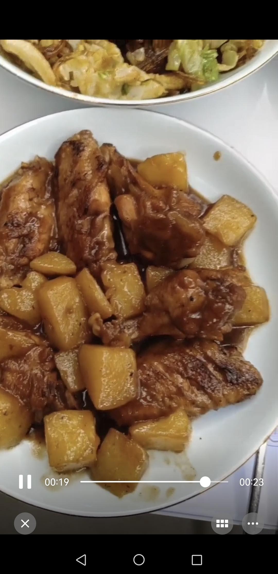 照烧土豆鸡翅根