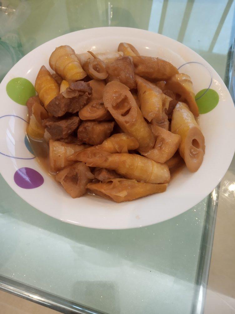春笋烧肉