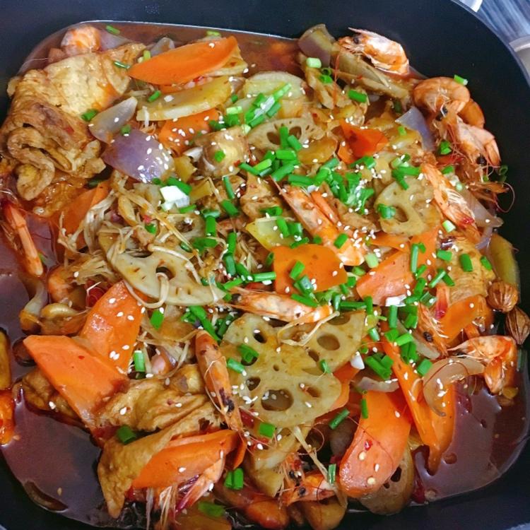 火锅底料变身麻辣香锅