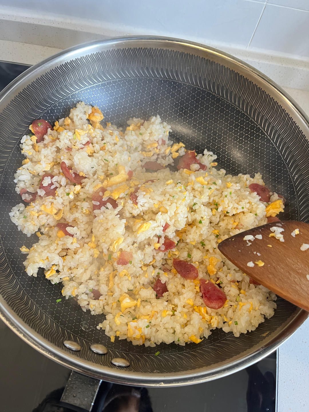 腊肠炒饭