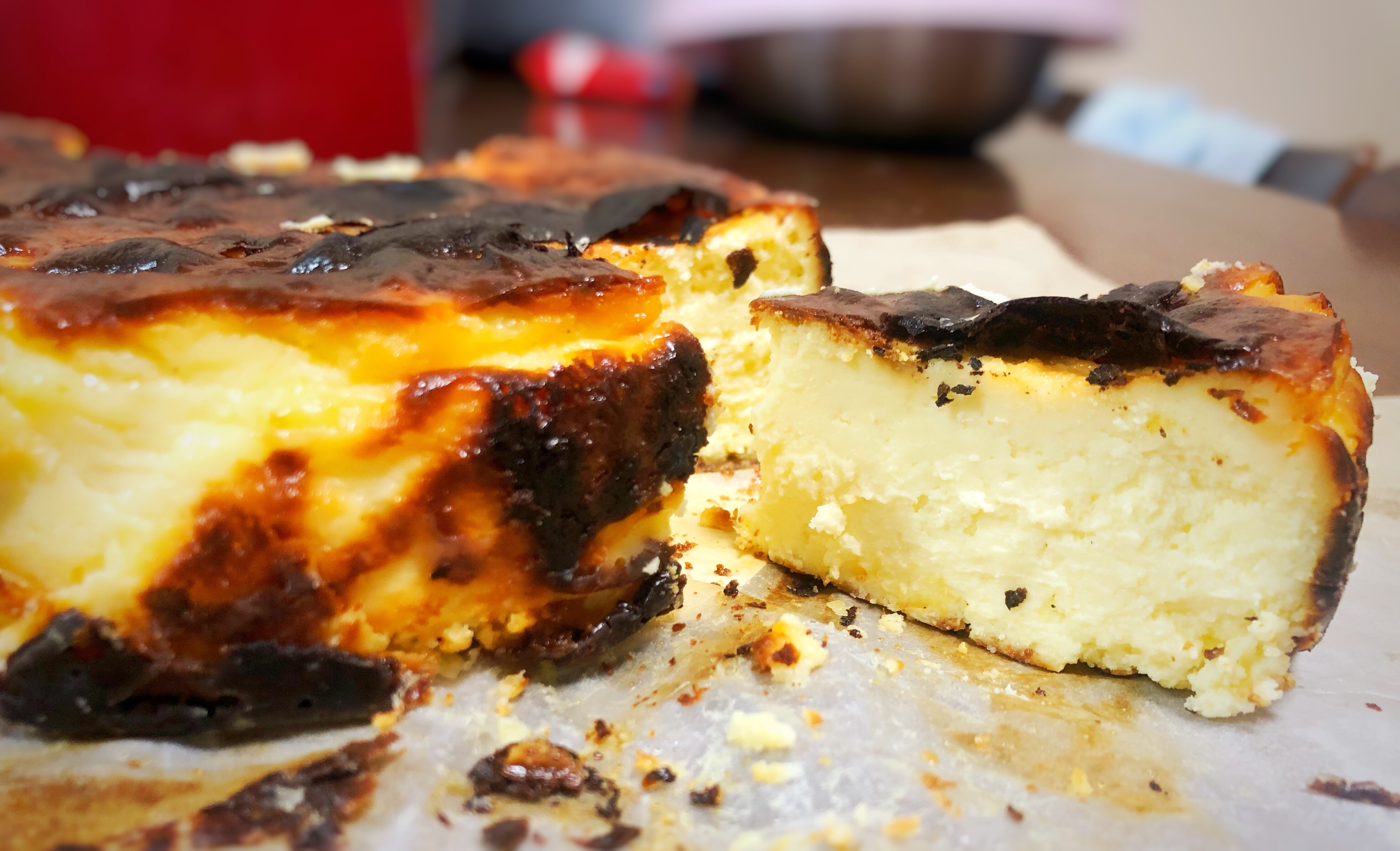 火爆全网的巴斯克烤芝士蛋糕—改编自小山进配方的做法