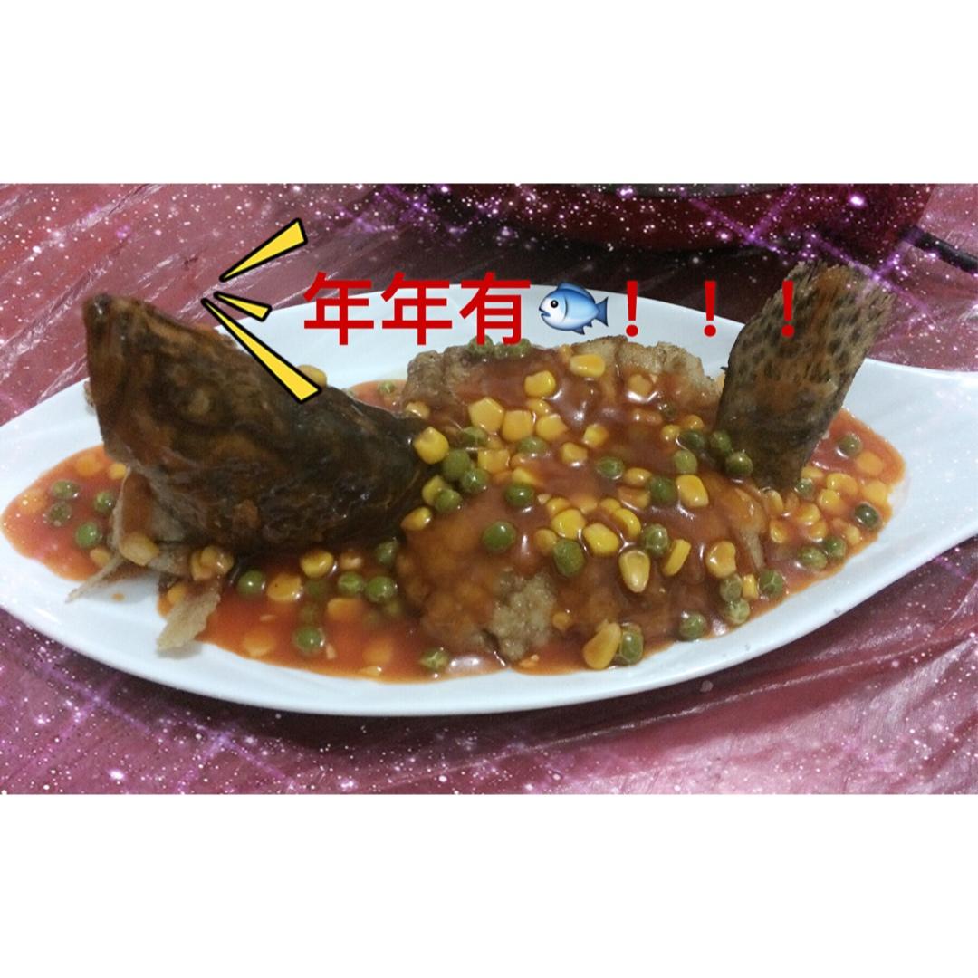 松鼠桂鱼【曼达小馆】2017年夜饭