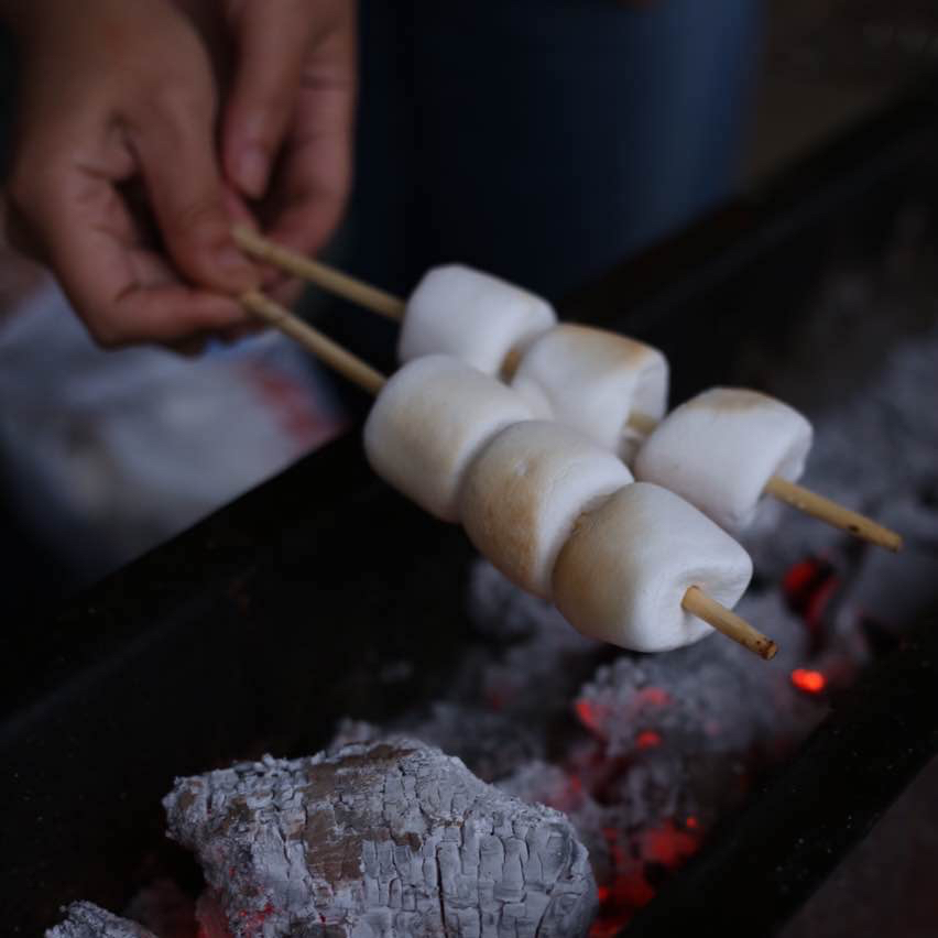 烤棉花糖串