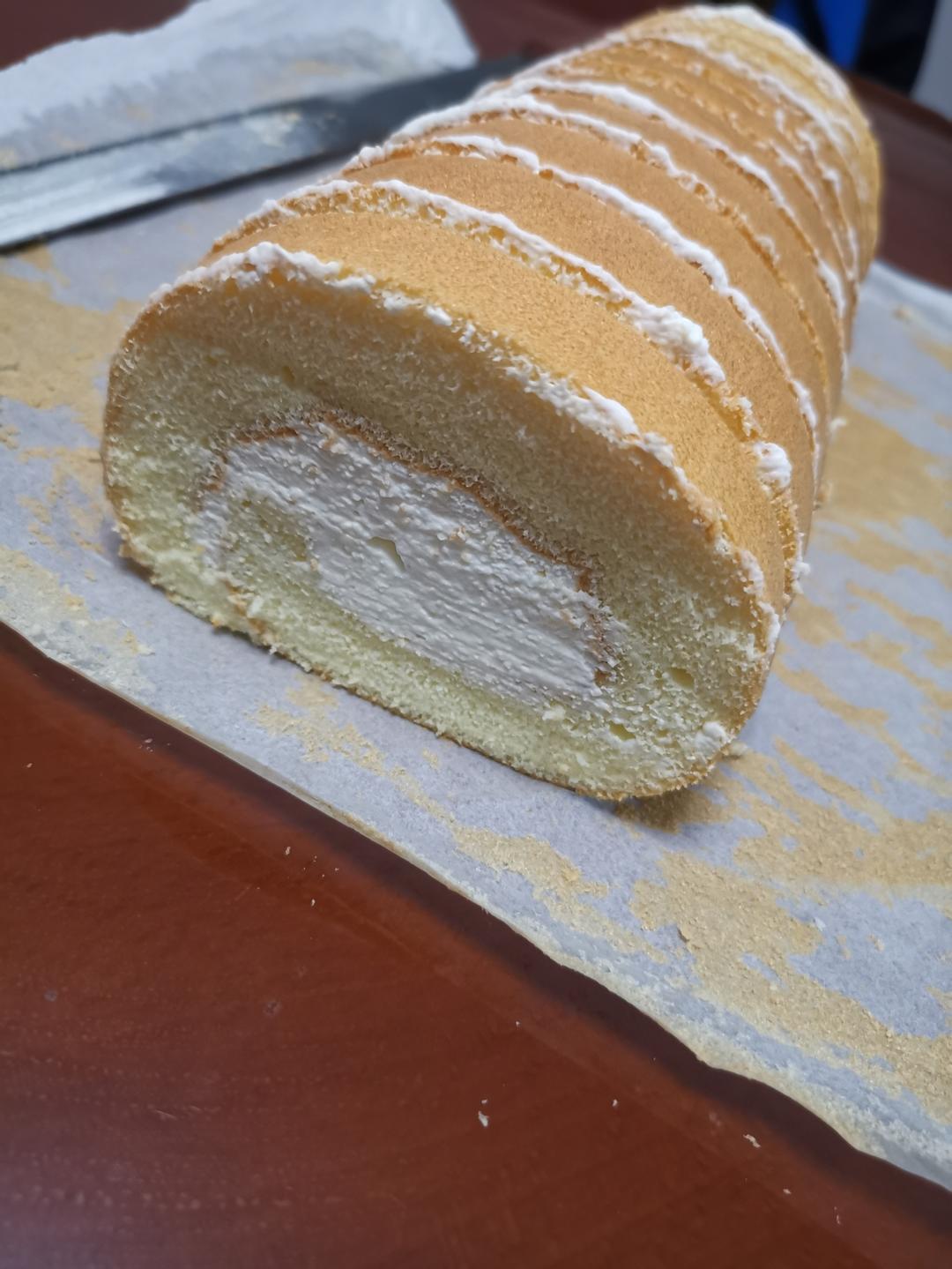 原味基础蛋糕卷(小五卷)