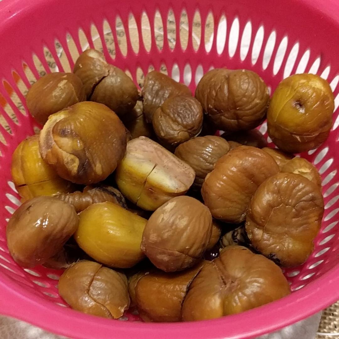 电饭煲糖炒栗子