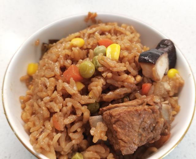 懒人排骨焖米饭（用电饭煲）的做法