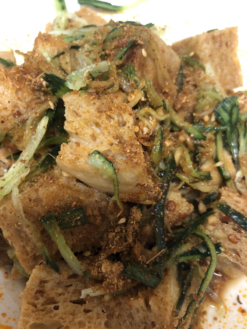 好吃的凉拌面筋