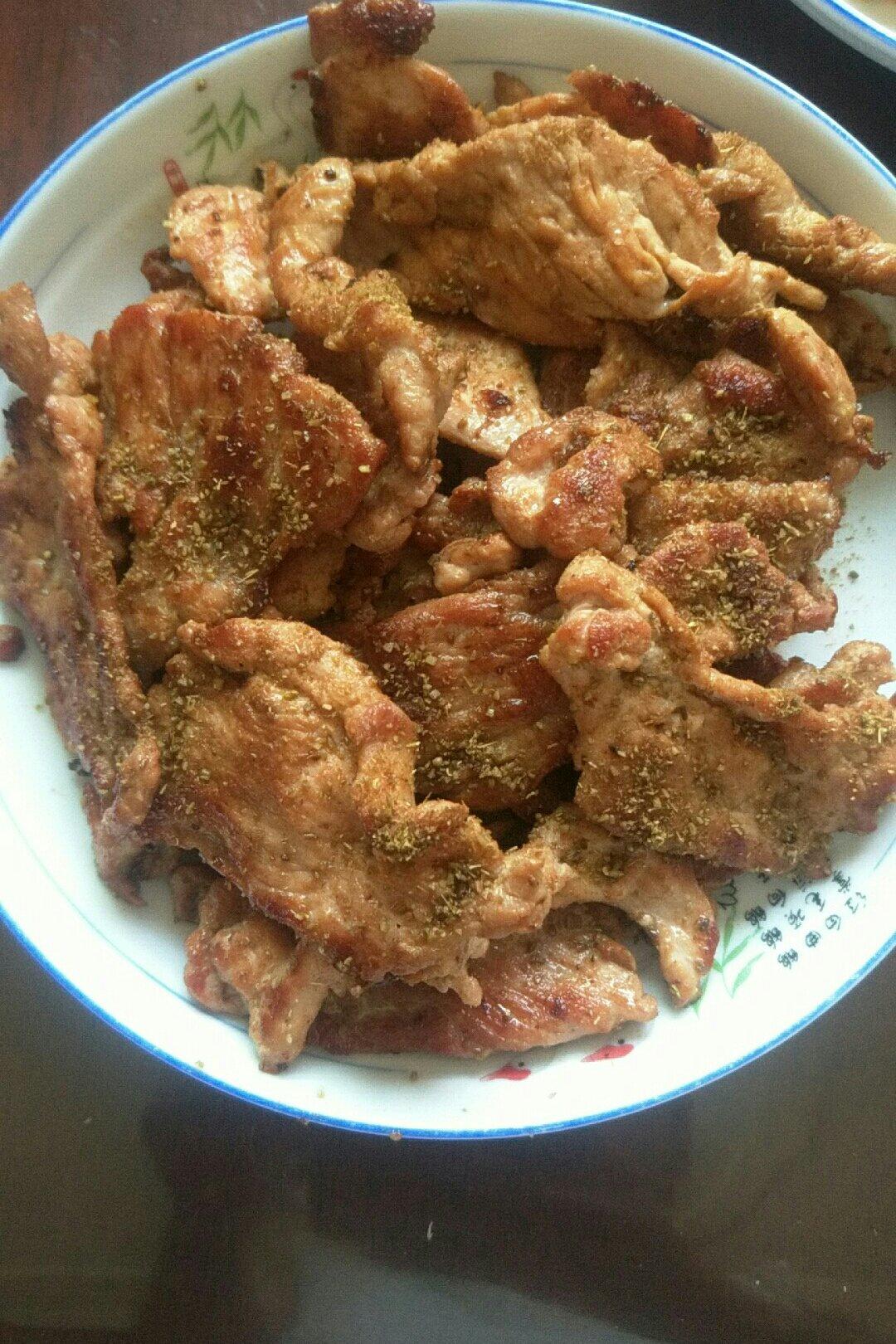 芦家小傲娇做的煎肉