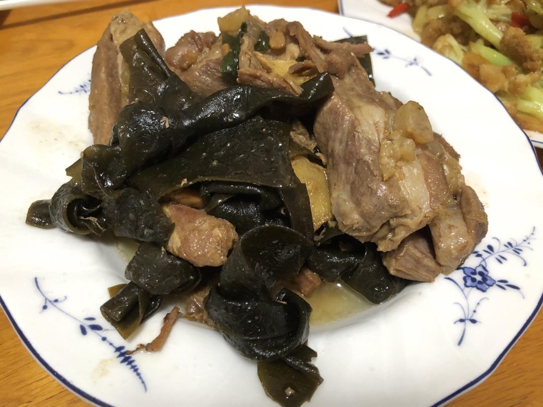 海带炖排骨（高钾饮食）