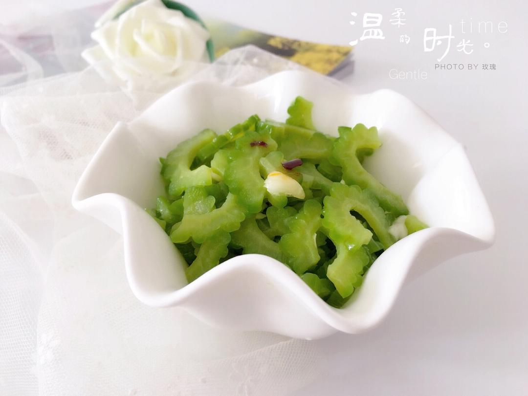 炝拌苦瓜