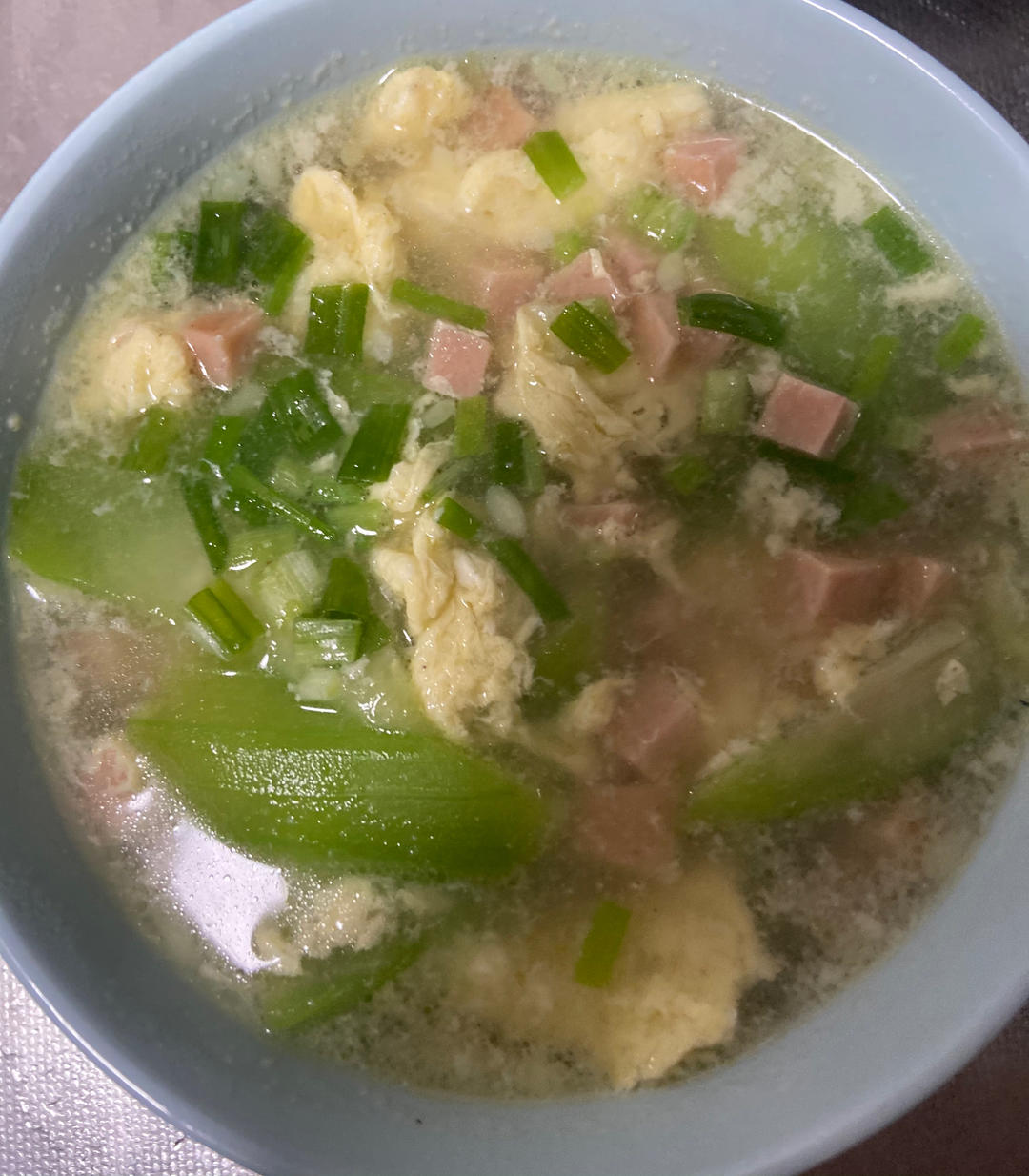丝瓜蛋汤