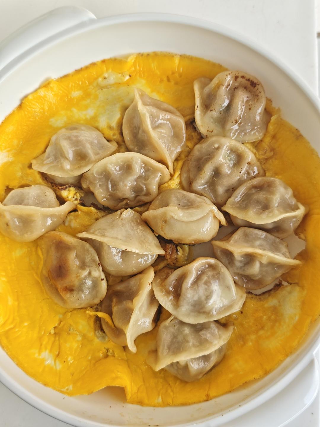 十分钟快手菜抱蛋煎饺（速冻饺子）