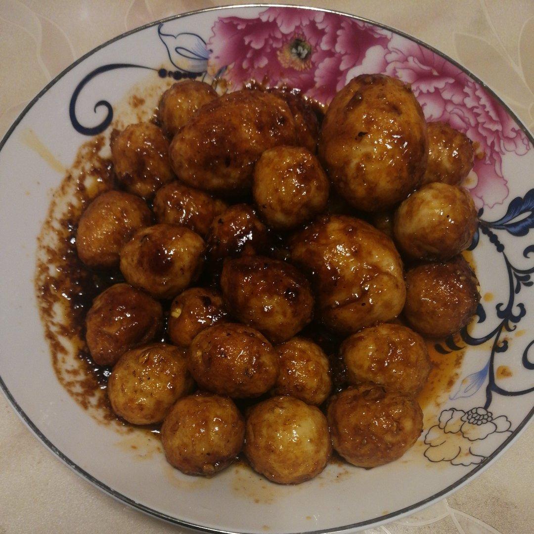 茄汁鹌鹑蛋