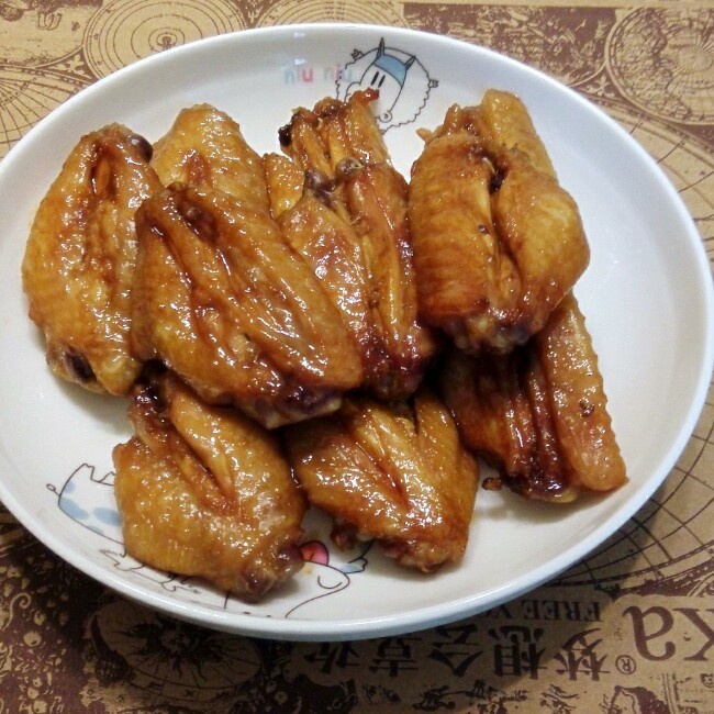 梨汁鸡翅