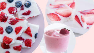草莓冰沙 [快厨房]的做法 步骤1