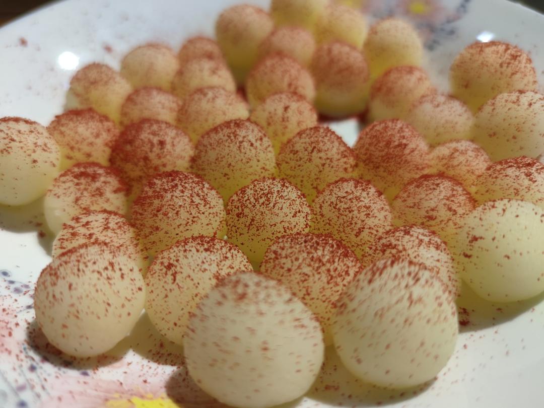 用美食留住春意，樱花酸奶球，Q弹有嚼劲