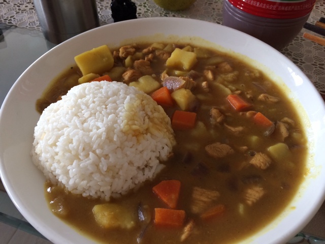 日式咖喱鸡肉饭