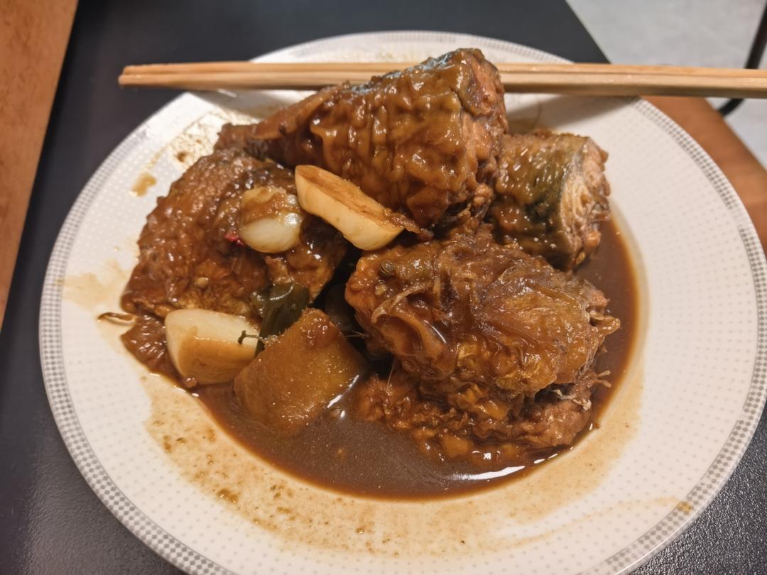 海边的味道--红烧鲅鱼段