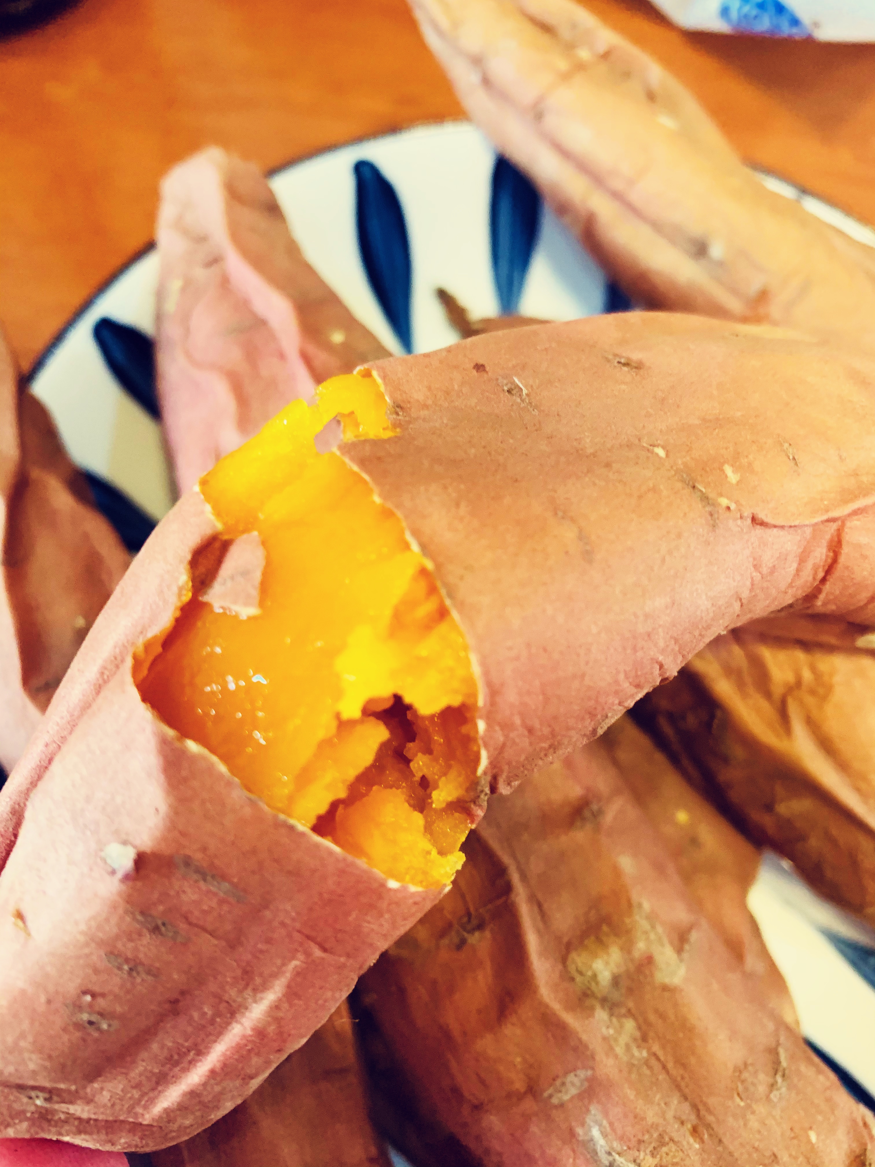 烤地瓜也叫烤红薯烤箱版的做法