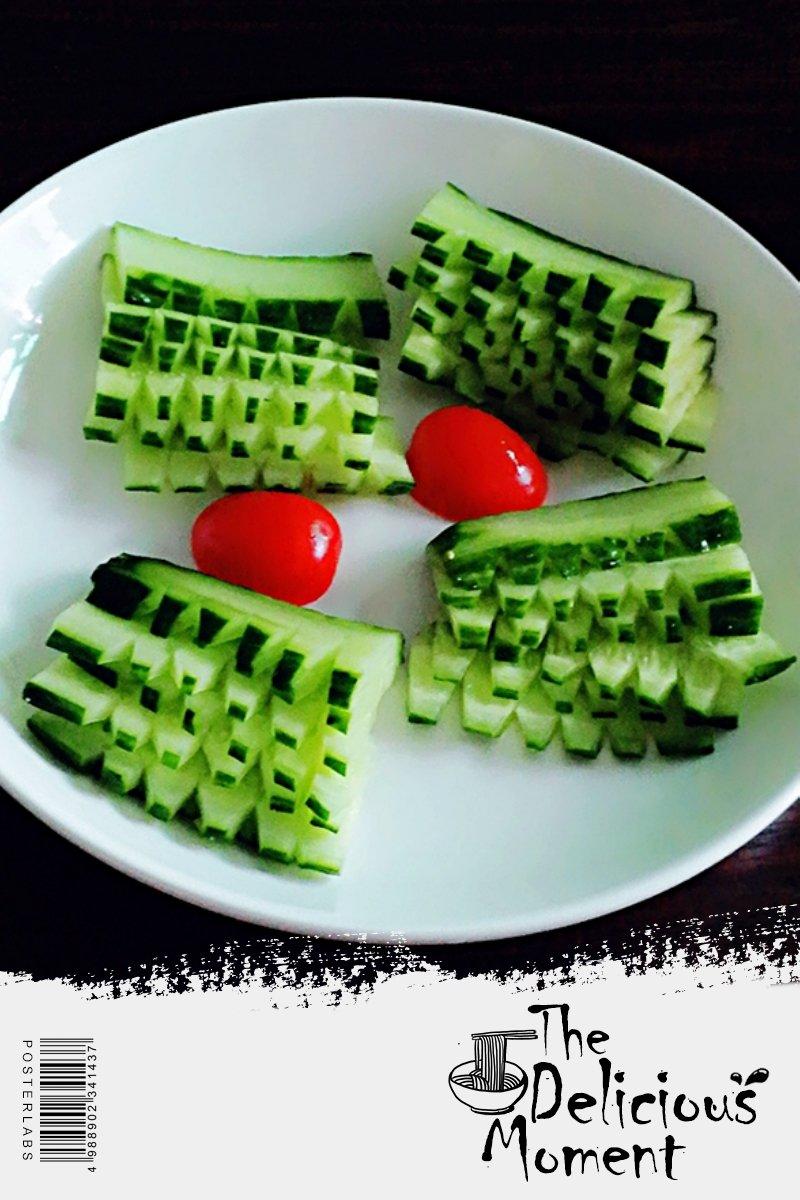 江古枫做的花刀黄瓜