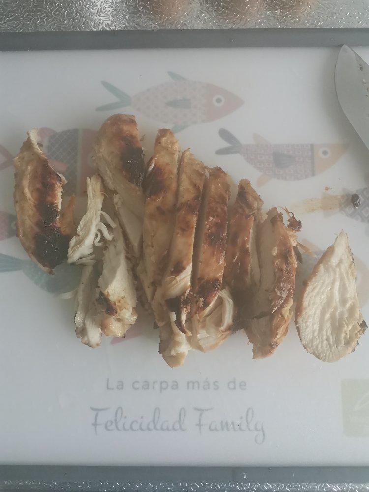 酷炫屌炸天好吃的煎鸡胸肉（香蒜蜂蜜煎鸡胸肉）