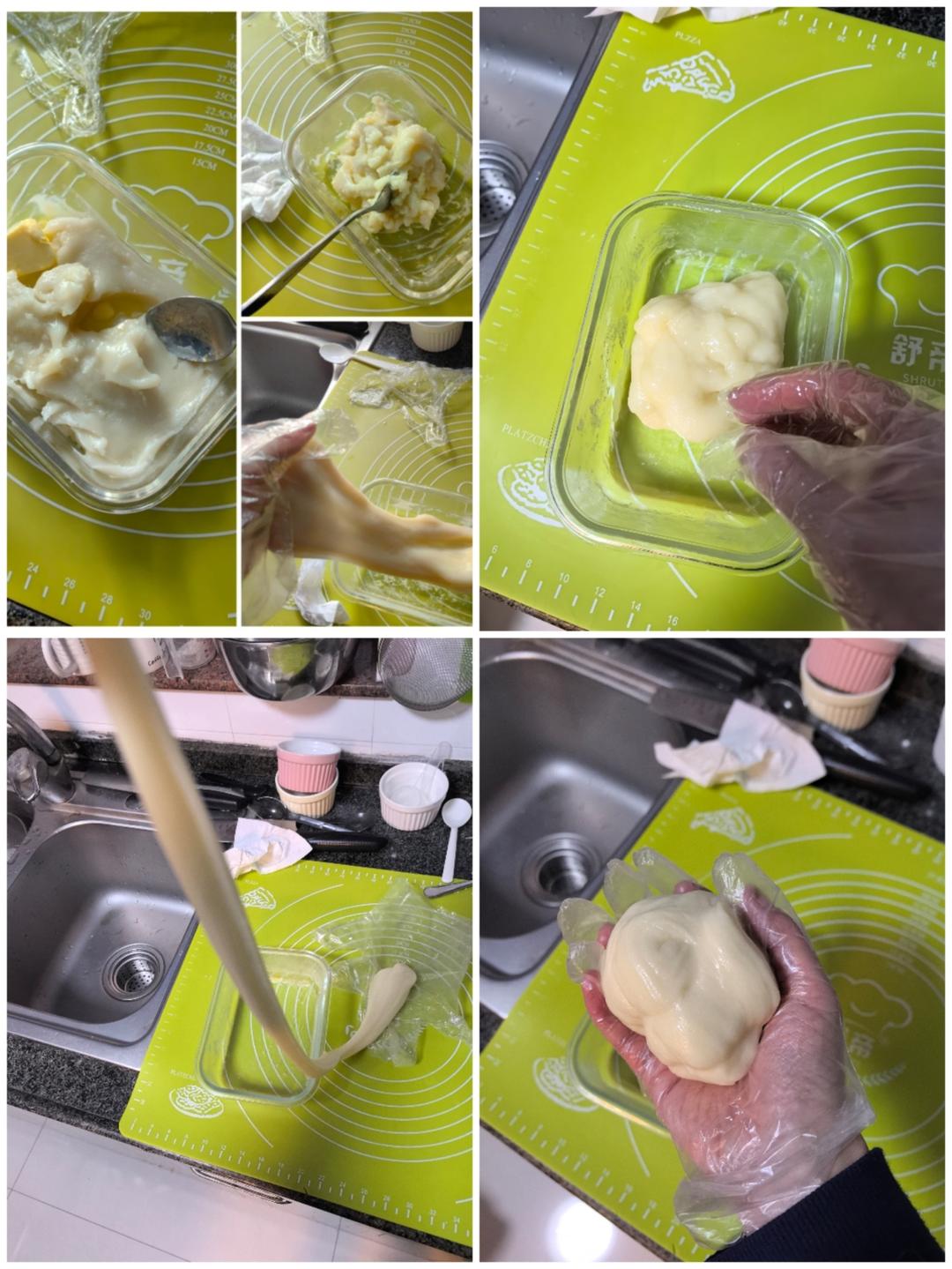 纯奶手撕吐司的做法 步骤1