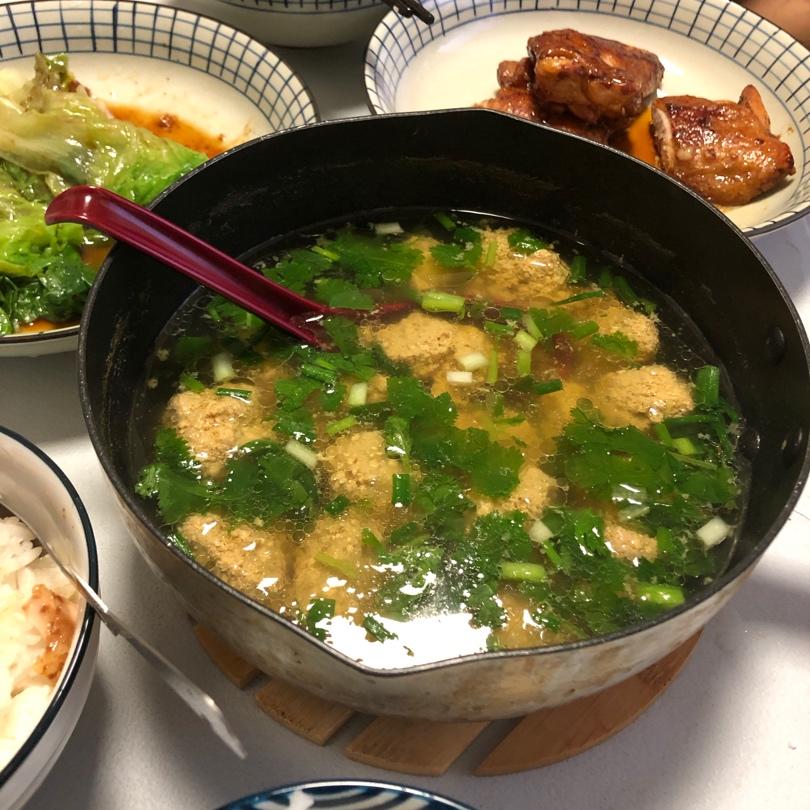 家常版牛肉丸子汤