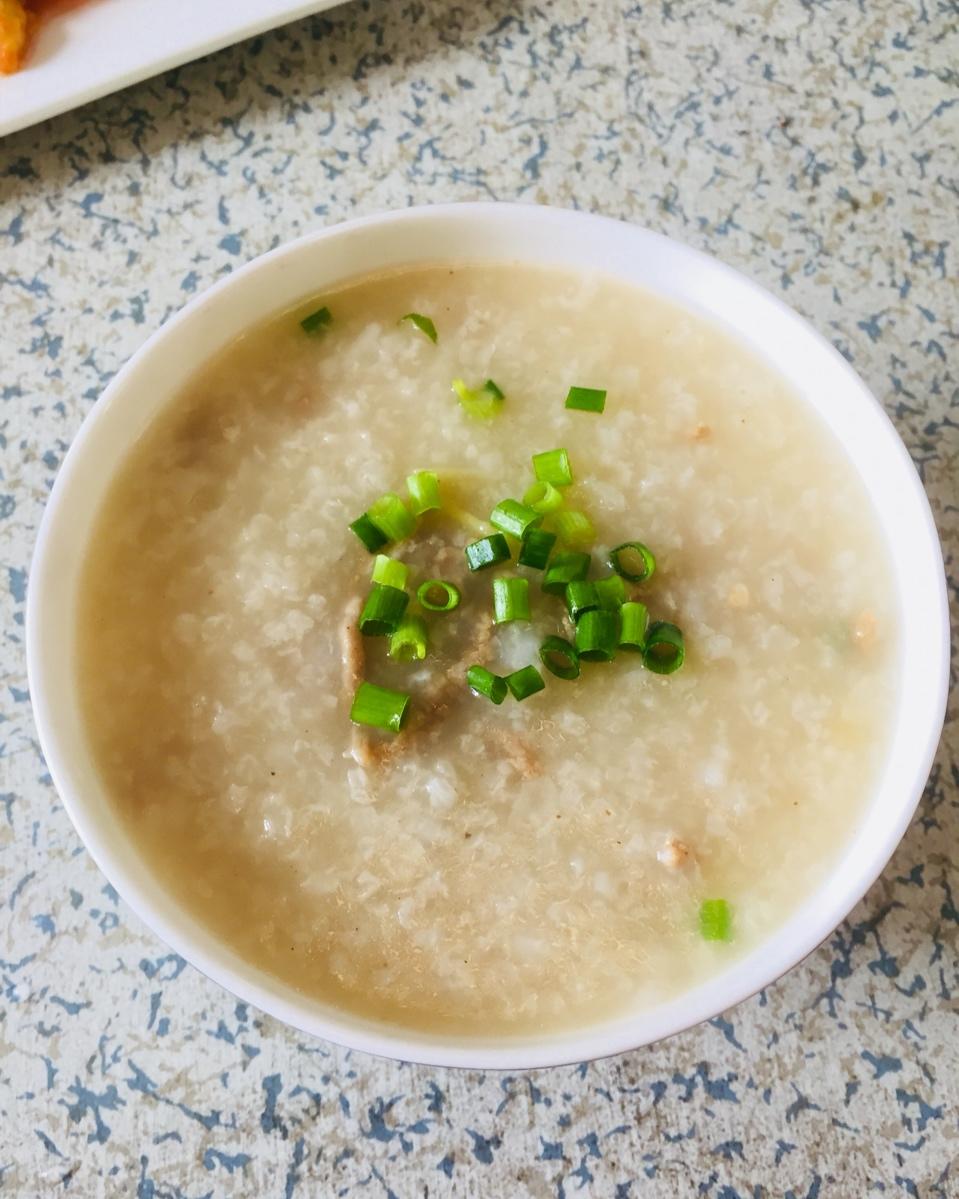 mu梦姐做的清淡瘦肉粥