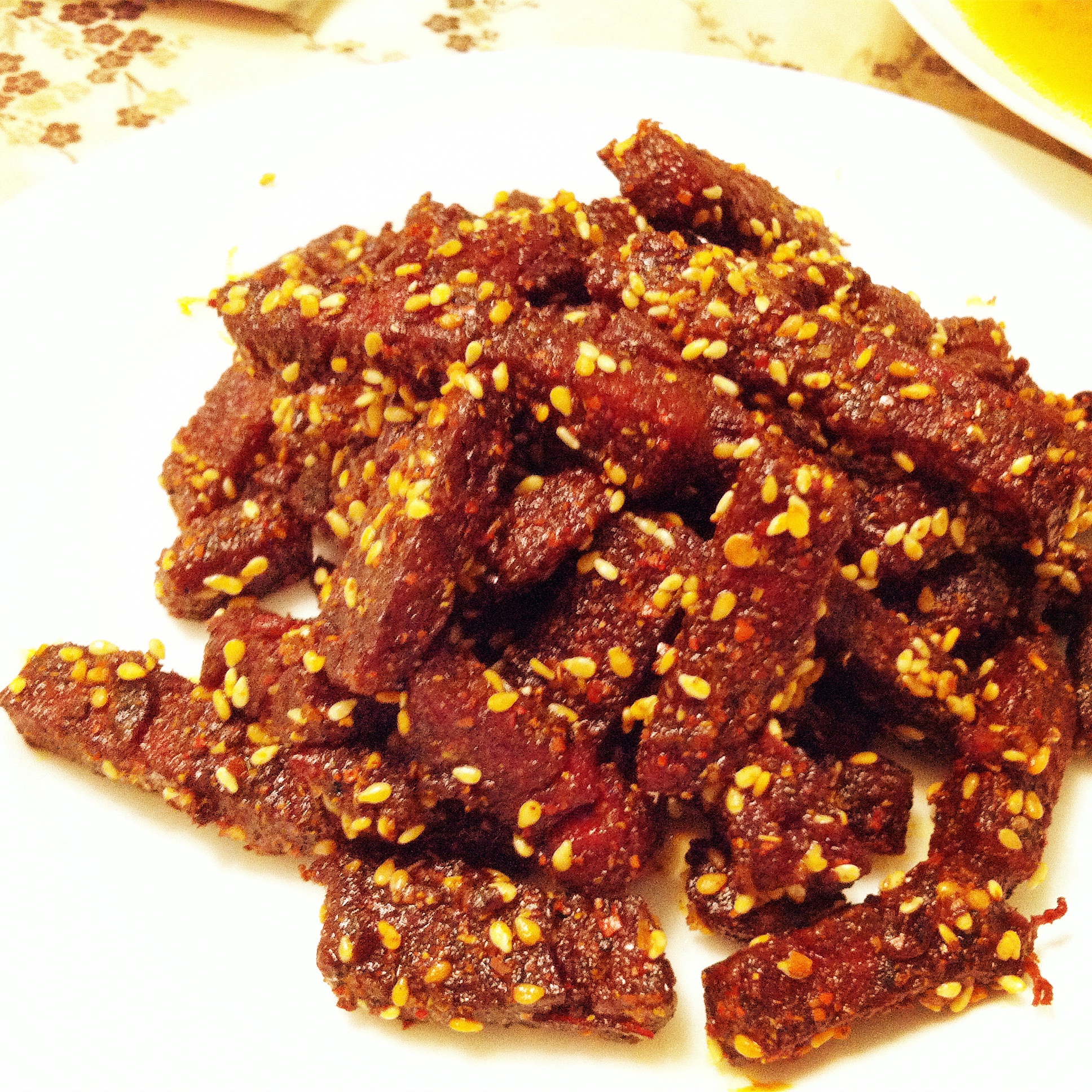 麻辣牛肉干