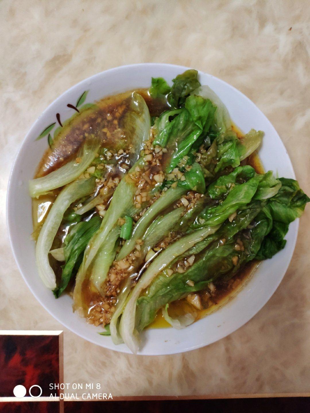 蚝油生菜