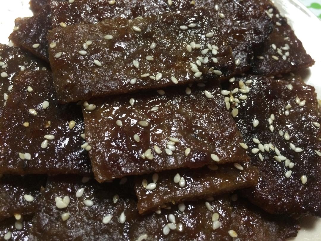 自制超好吃的—蜜汁猪肉脯