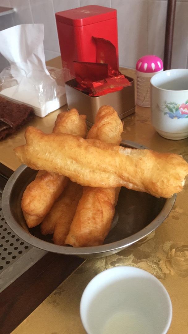 健康油条～没有一滴水，没有泡打粉没有……