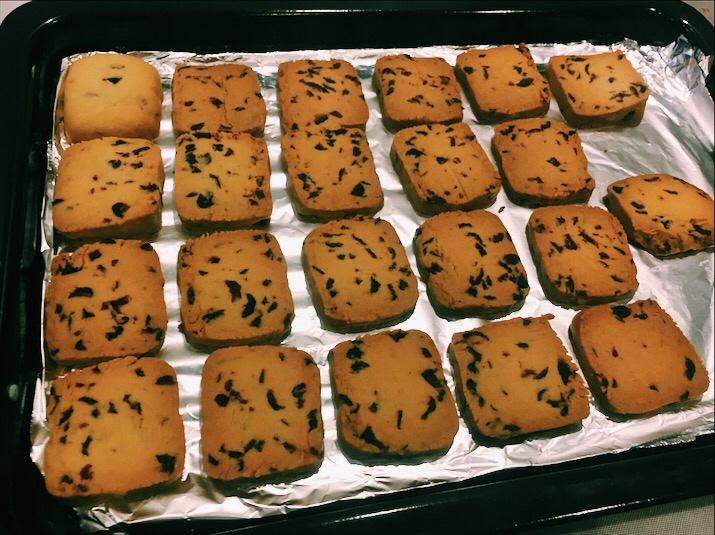 蔓越莓饼干的做法（烤箱做饼干）