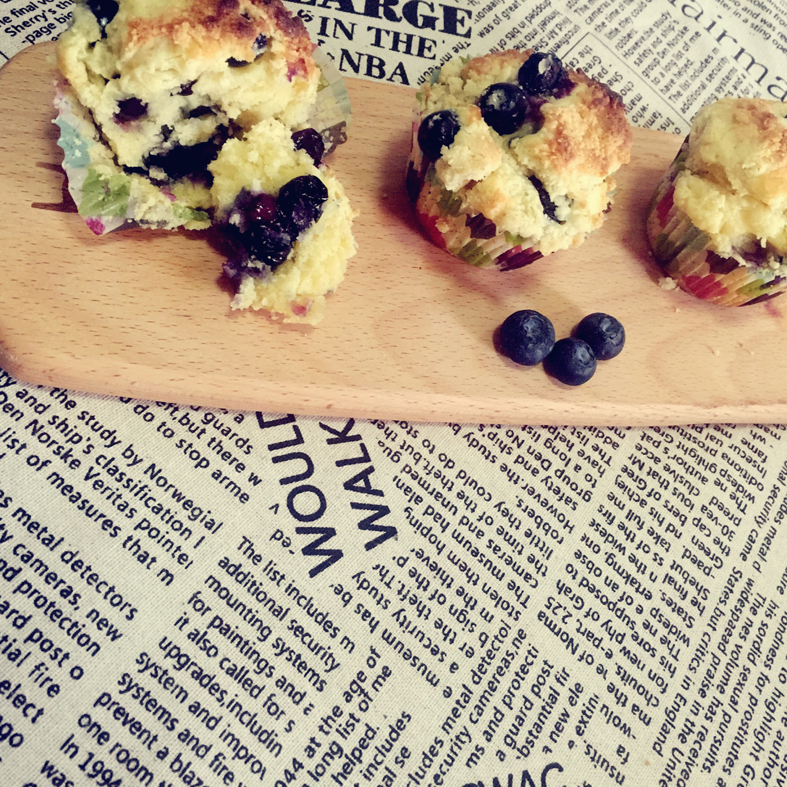 PH大师的金宝顶蓝莓马芬