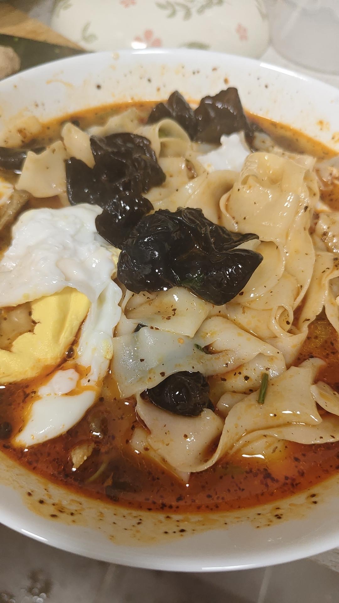 羊肉炝锅烩面