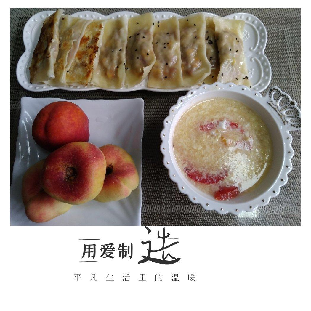 饺子皮做香脆快捷锅贴