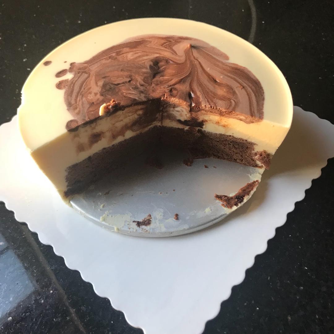 渐变抹茶慕斯蛋糕：我Amanda带着既美又作的抹茶甜点又来了！【曼食慢语】