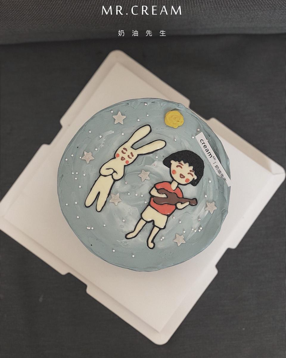 奶油做过的奶油蛋糕
