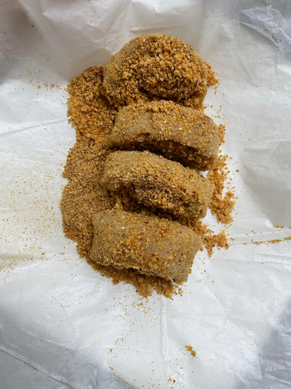 驴打滚，糯米糍，花生红糖糍粑