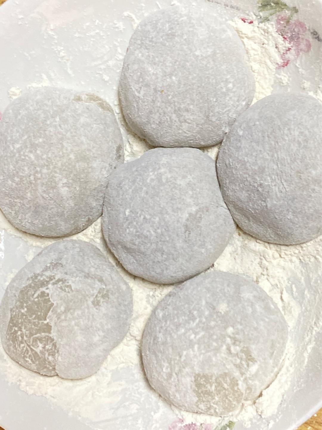 超好吃的豆沙馅糯米滋，做法简单，软糯Q弹，隔天都不会硬！