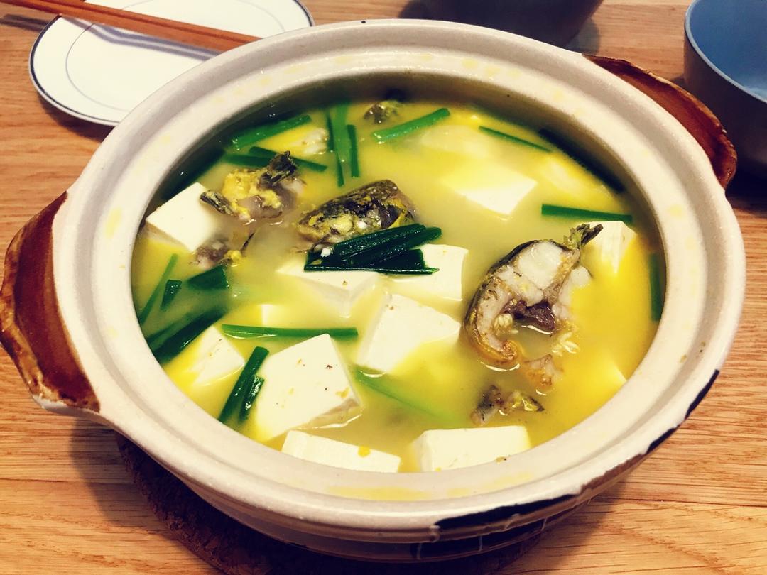 黄骨鱼炖豆腐