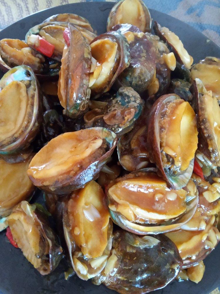 蚝汁炒鲍鱼