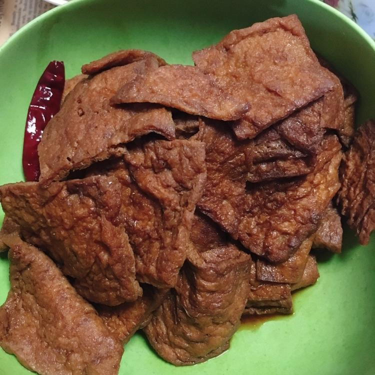 五香卤豆腐