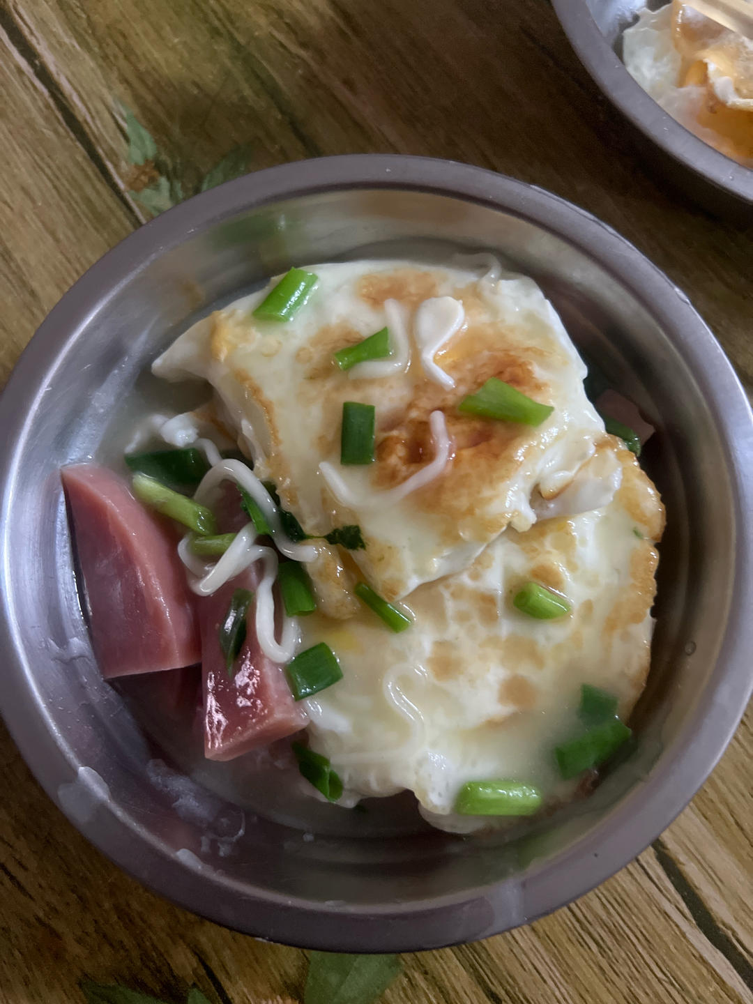 超简单好吃的葱花鸡蛋面
