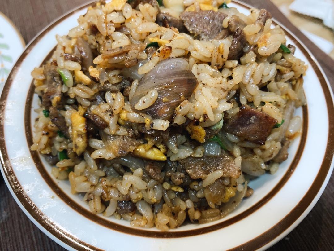 黯然销魂牛肉炒饭