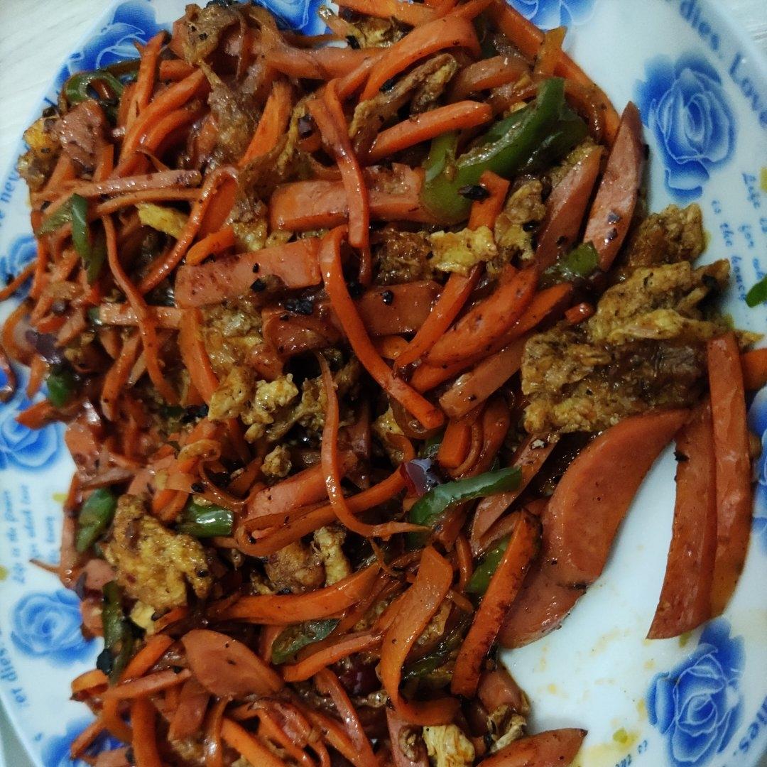 下饭菜鱼香鸡蛋