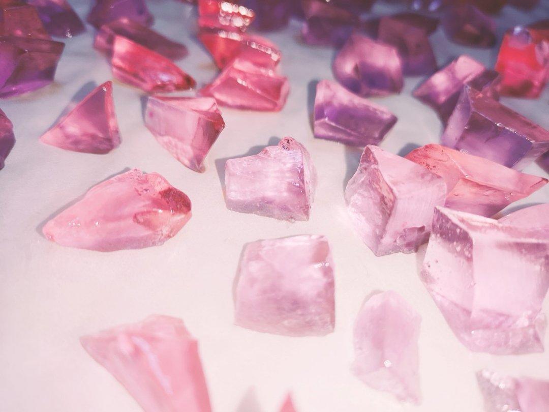 高颜值糖果—琥珀糖、宝石糖、水晶糖